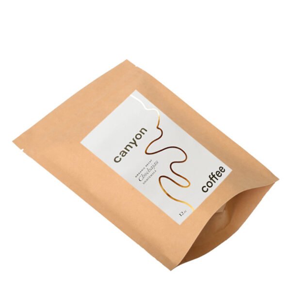 Customized compostable low order coffee bag